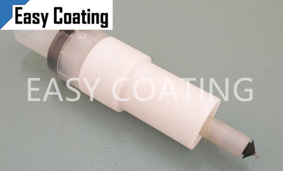 Powder coating guns round flat jet nozzles set PTFE material NS09 for large surface 1008259