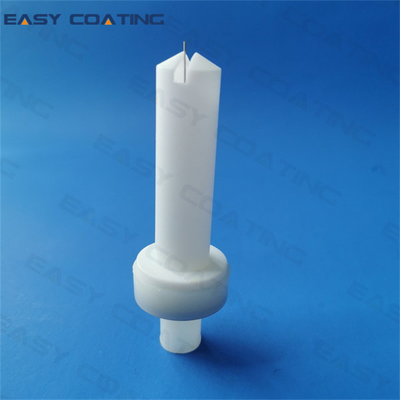 PTFE material powder nozzle set flat jet Fan spray nozzle assembly NF18-M 1004530