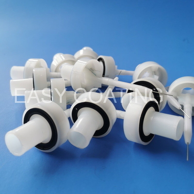 Good quality OptiGun 2A automatic gun spare parts electrode holder flat jet nozzle NF18 PTFE material 1004529