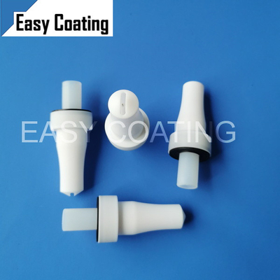Abrasion powder painting guns spray flat jet nozzle + electrode holder set complete NF22 1008140