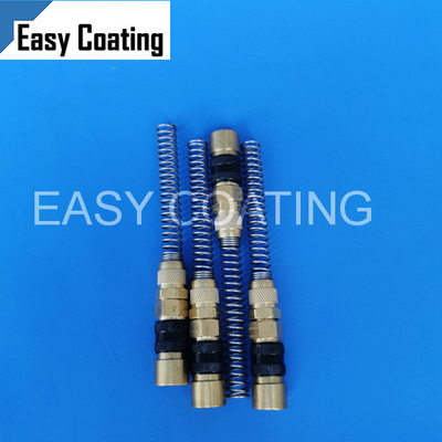 Copper Quick release coupling for supplementary air hose Ø 8/6 mm black colour 261637