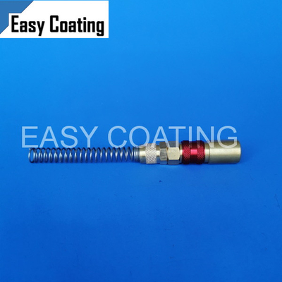 IG06 powder transfer pump Quick release coupling for conveying air hose – NW5-Ø 8 mm  (red)  261645