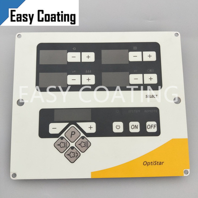 Powder coating equipment controller OPTISTAR CG06 CG07 Front plate with foil keyboard  1000394