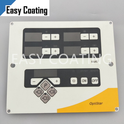 Powder coating equipment controller OPTISTAR CG06 CG07 Front plate with foil keyboard  1000394