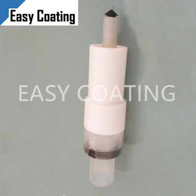 Powder coating guns round flat jet nozzles set PTFE material NS09 for large surface 1008259