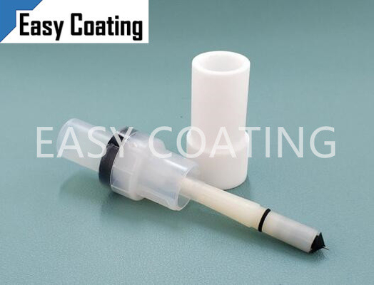 Powder coating guns round flat jet nozzles set PTFE material NS09 for large surface 1008259