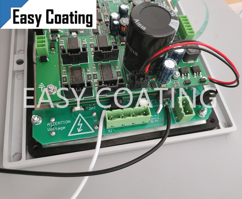 Optiflex powder coating machine controller OptiStar CG08 Front plate - complete 1009860